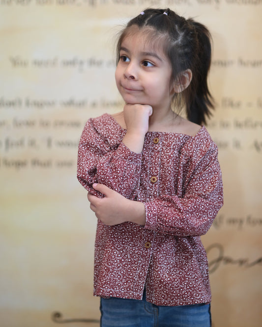 Maple Bloom - Deep Garnet